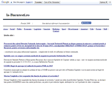 Tablet Screenshot of la-bucuresti.ro